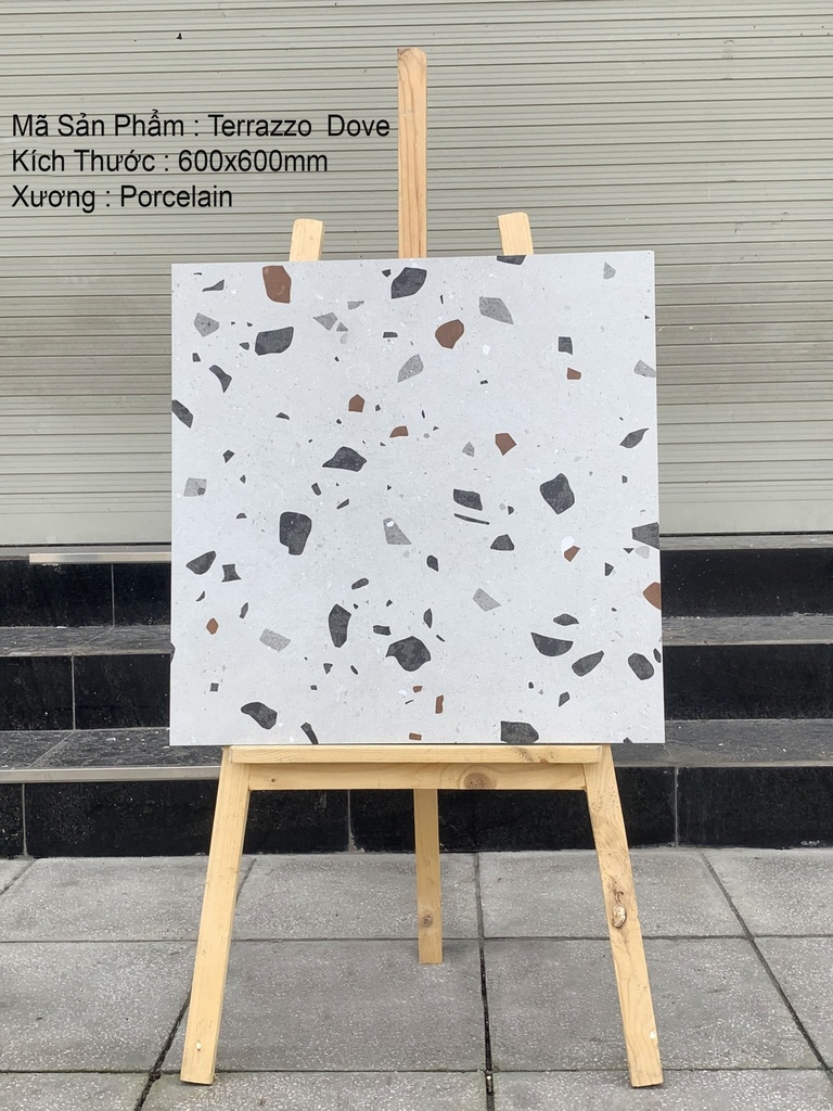 Gạch Terrazzo 600x600mm Dove