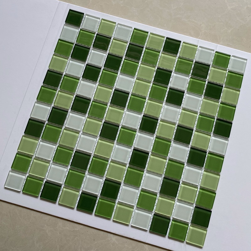 Gạch Mosaic Kính 25x25mm MH 2589