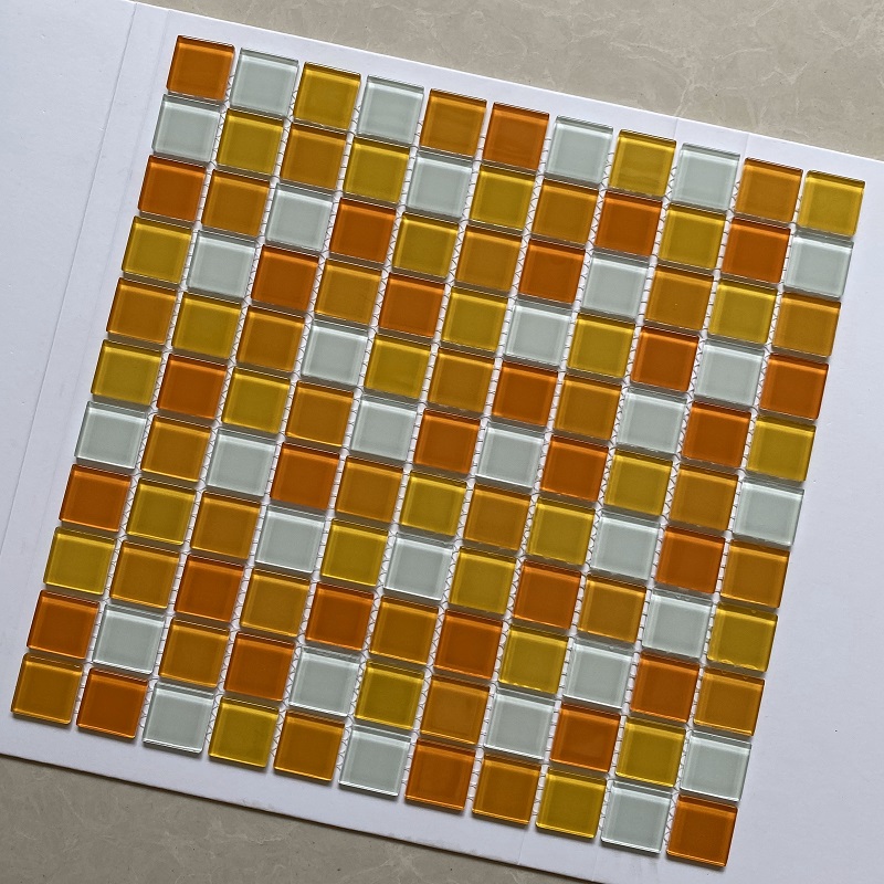 Gạch Mosaic Kính 25x25mm MH 2548