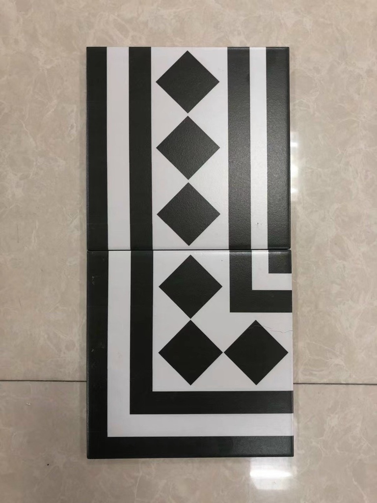 Gạch bông Góc LZ07 KT 20x20