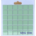 Gạch Mosaic gốm xanh 48x48mm MHG 1496