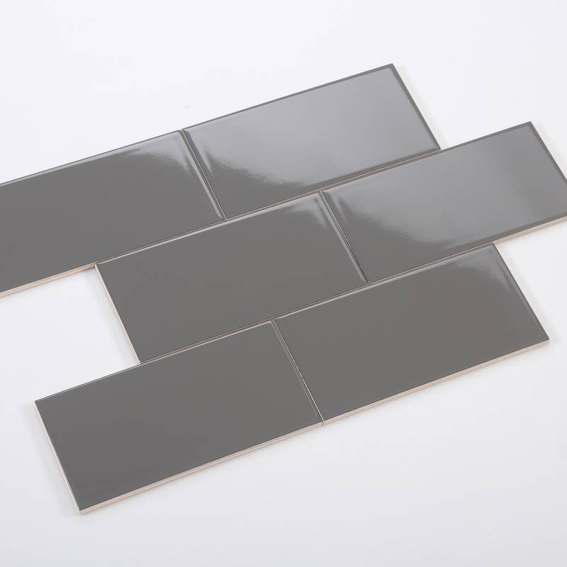 Gạch thẻ xám đậm bóng M1203 KT 10x20