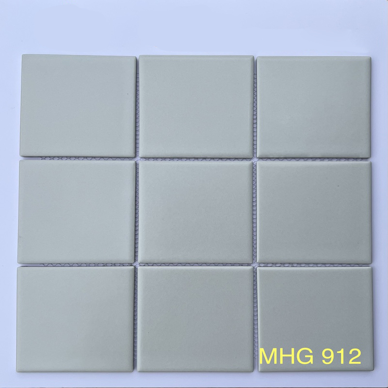 Gạch Mosaic gốm 97x97mm xám mờ MHG 912