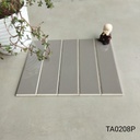 Gạch thẻ nâu bóng phẳng KT 50x200mm TA0208P