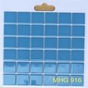 Gạch Mosaic gốm xanh 48x48mm MHG 916