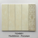 Gạch thẻ porcelain 75x300mm mã MD7534M01
