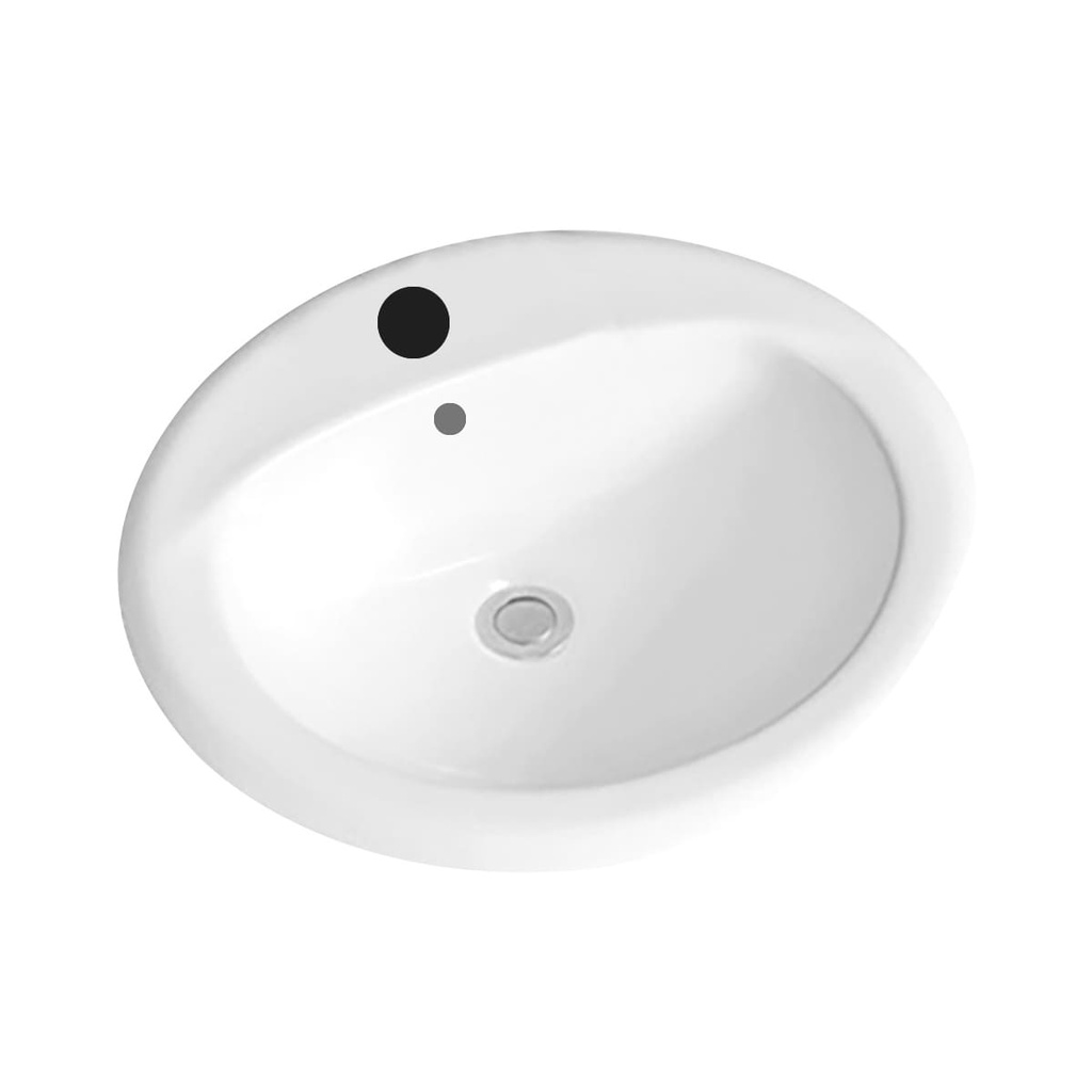 CHẬU LAVABO DƯƠNG VÀNH DK-L104