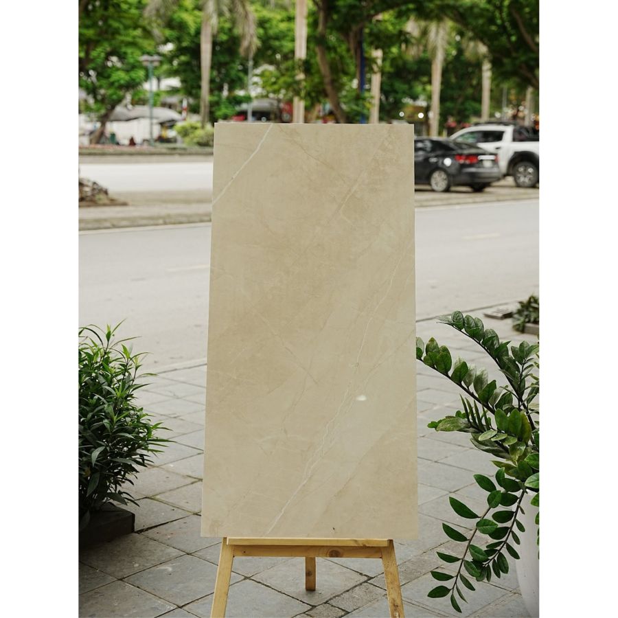 Gạch Ấn Độ KT 600x1200mm Armani  Beige