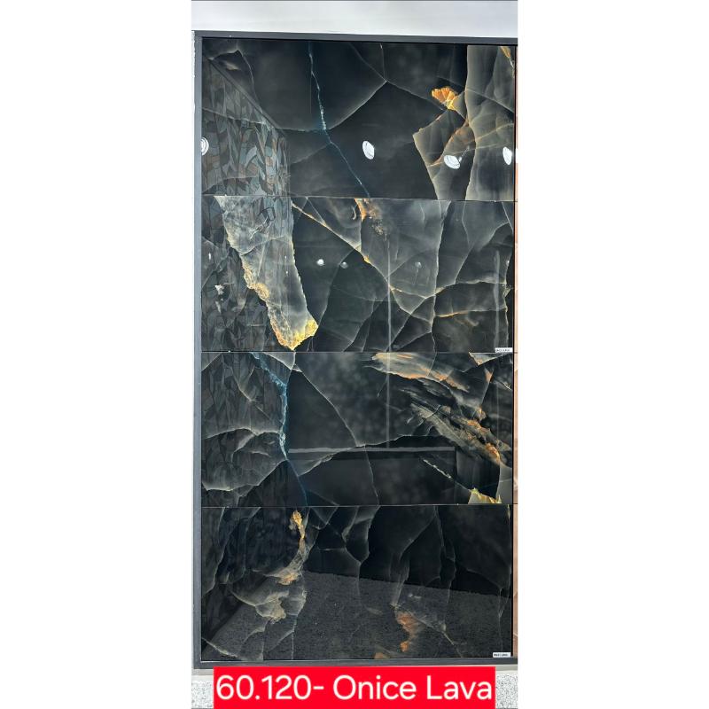 Gạch Ấn Độ KT 600x1200mm Onice Lava