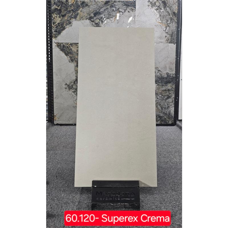 Gạch Ấn Độ KT 600x1200mm Superex Crema