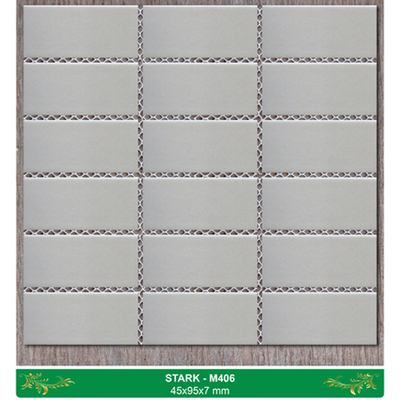 Gạch ốp tường vỉ lưới 45x95mm men khô