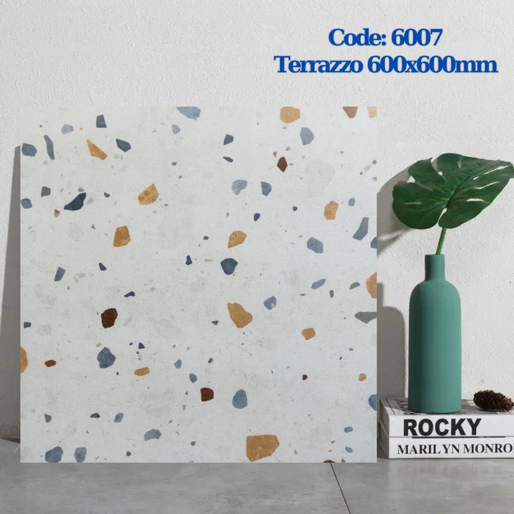 Gạch Terrazzo 600x600mm Men Matt 6007