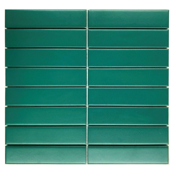 Gạch Mosaic Que Xanh Đậm 32x145mm
