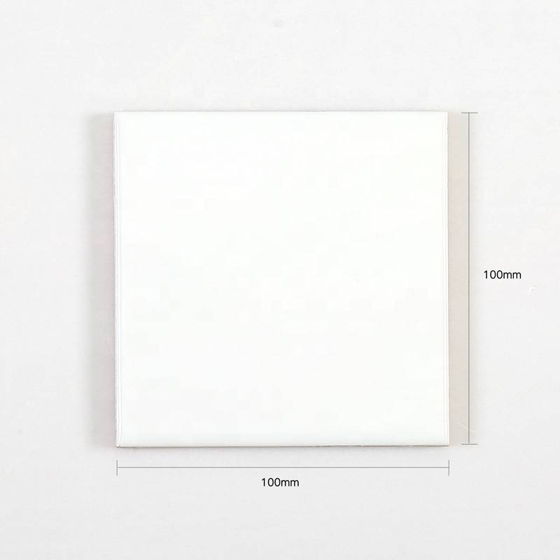 Gạch thẻ 100x100 mờ phẳng màu trắng M1100Y_S