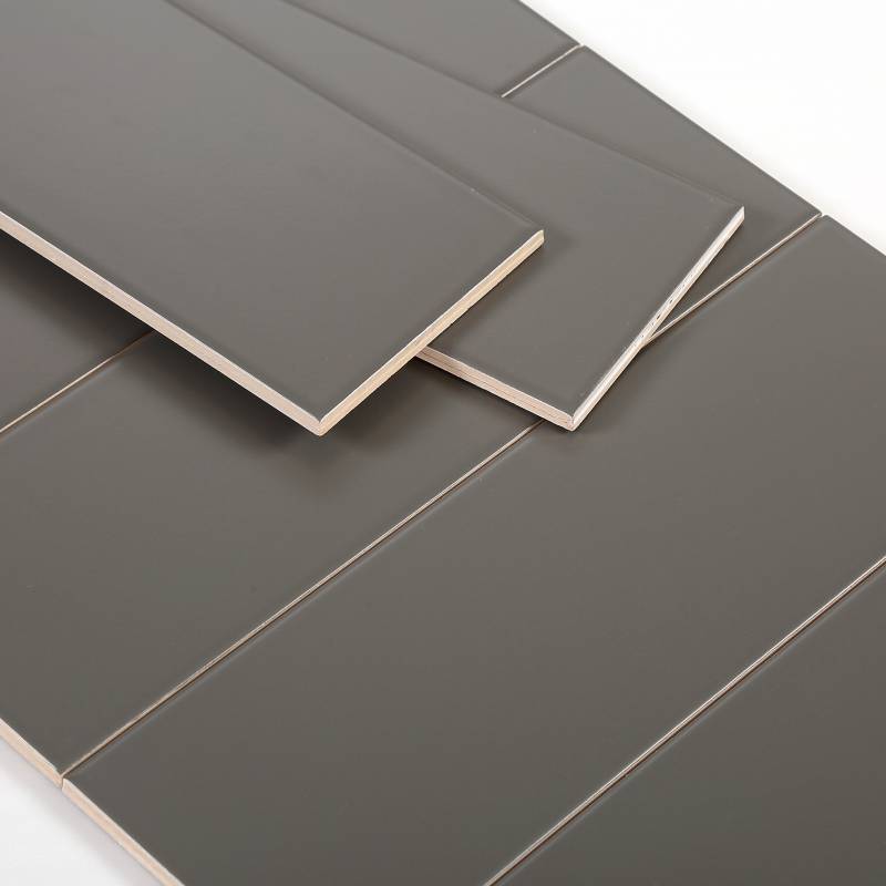 Gạch thẻ xám đậm mờ phẳng kt 75*300mm GRY312M