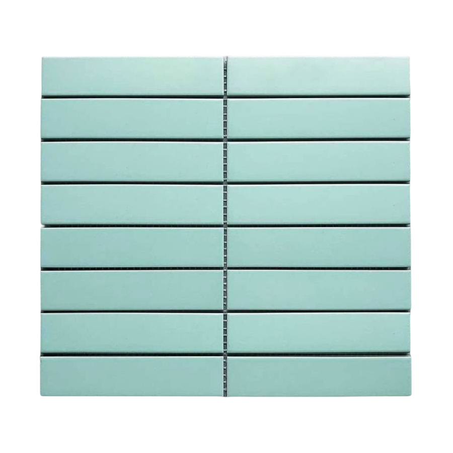 Gạch Mosaic que xanh mint KT 32X145mm mã DS305 (Y33F825)