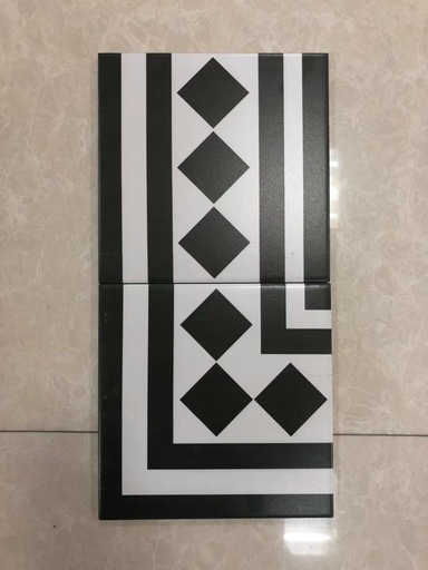 [LZ07] Gạch bông Góc LZ07 KT 20x20