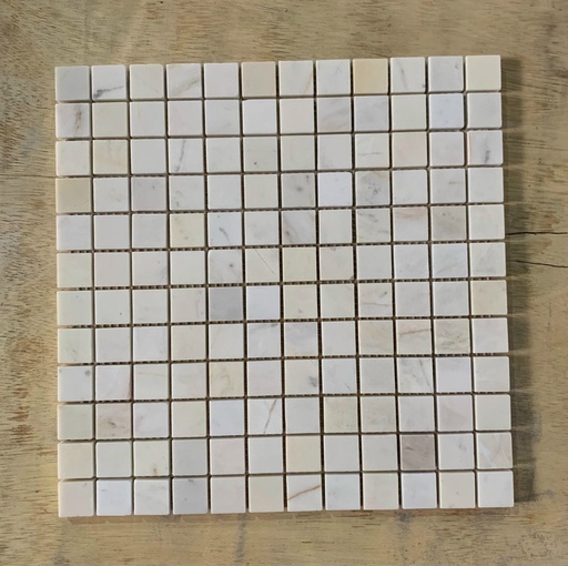 [23PV001] Mosaic đá trắng sữa 23PV001 chíp 23x23