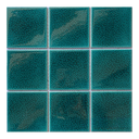 Gạch Mosaic 100x100mm men rạn đôi màu xanh dương MHG 1041