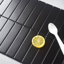 Gạch thẻ mosaic đen 3208M vỉ 30x30