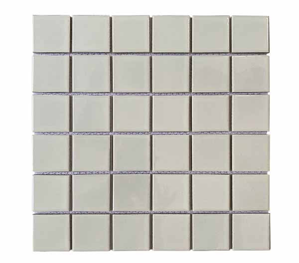 Gạch Mosaic gốm trắng 48x48mm MHG 963