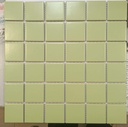 Gạch mosaic gốm sứ xanh lá nhạt M373 Chíp 47x47mm