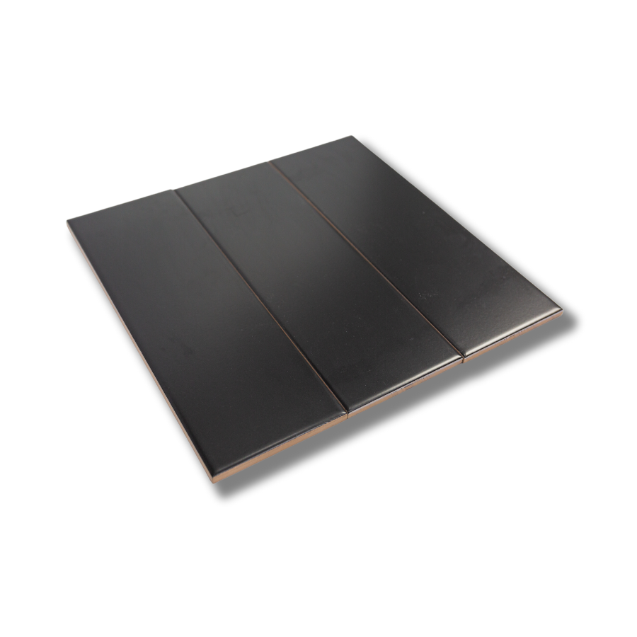 Gạch thẻ đen mờ phẳng KT 100x300mm M1307Y