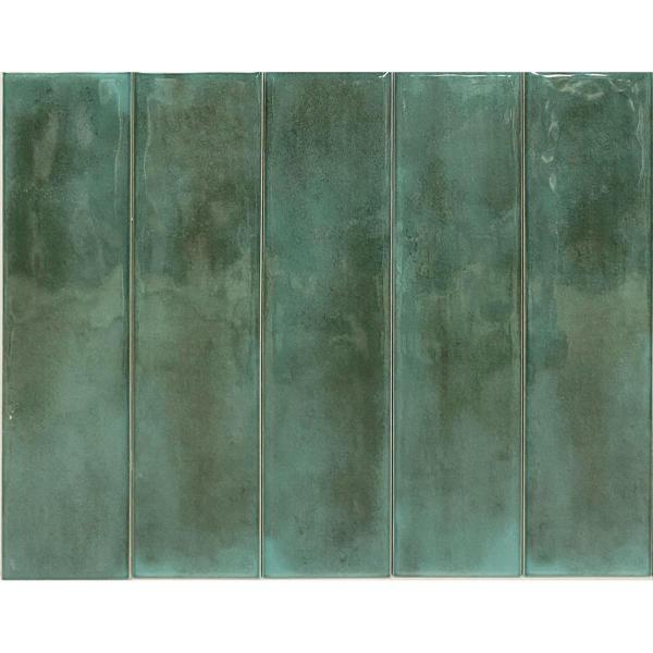 Gạch thẻ xanh lục bóng lượn mặt 75x300mm M7532P5