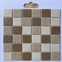 Gạch Mosaic gốm men trơn 48x48x6mm OV 199