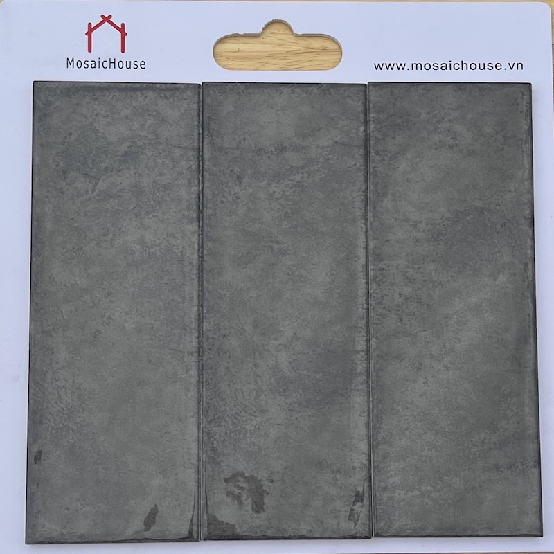 Gạch thẻ ốp tường đen 100x300mm LS1303