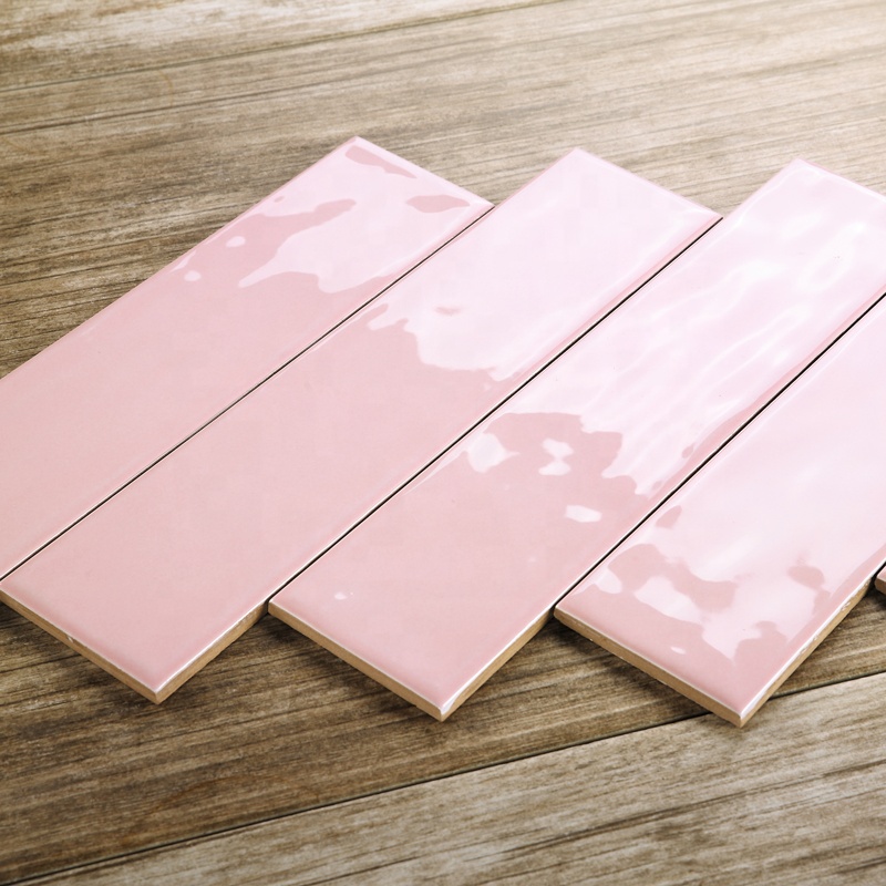 Gạch thẻ ốp tường đỏ 100x300mm LS1310