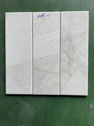 [0209-1] Gạch thẻ ốp tường 0209-1 xám vân đá KT 10x30cm