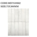 Gạch thẻ porcelain 75x300mm mã MD7535S02