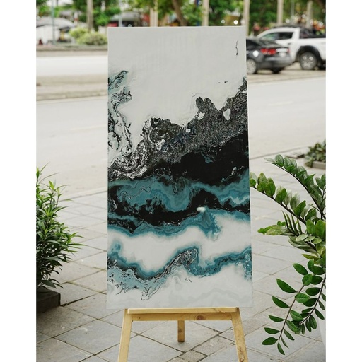 [Pacific Blue] Gạch Ấn Độ KT 600x1200mm Pacific Blue