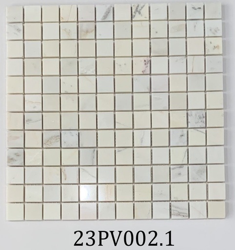 [23PV002.1] Đá Mosaic vàng chip vuông bóng 23PV002.1