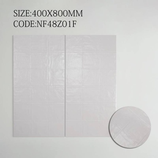 [NF48Z01F] Gạch ốp tường giả thẻ 40x80cm men matt mã NF48Z01F