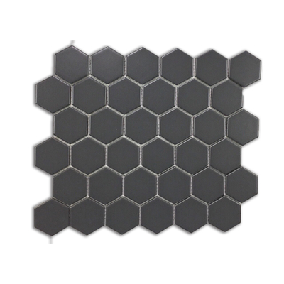 [MT30071] Gạch Mosaic lục giác màu xám 51x59cm MT30071