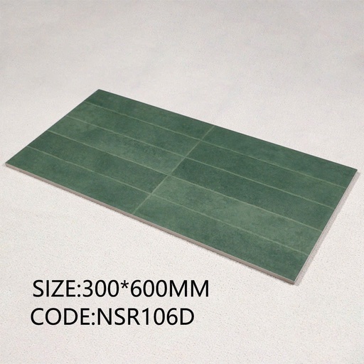 [NSR106D] Gạch mosaic que đũa đầu tròn nhập khẩu, màu đen, KT vỉ 300x300mm, mã DT 521