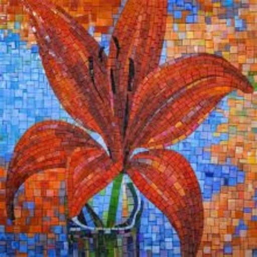 [105310740513] Gạch khảm mầu hoa nghệ thuật cao cấp thủ công nguyên bản OEM bán buôn