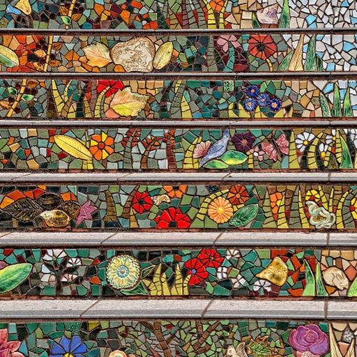 [105056030157] Trang trí hồ bơi 1x1, gạch mOSAIC kính cho hồ bơi