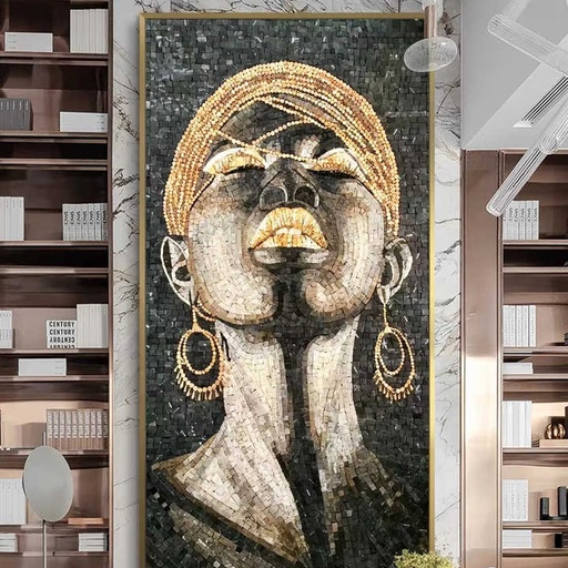 [106504689678] Tranh khảm kính thủ công cao cấp trang trí tường