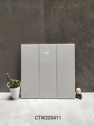 [CTWL05412] Gạch thẻ VN 100x300mm xám bóng phẳng mã CTWL05412(STA1302)