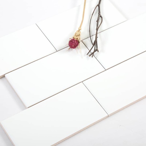 [STA75156] Gạch thẻ trắng phẳng mờ KT 75x150mm mã STA75156