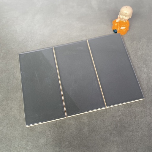 [UTT36G_SA] Gạch thẻ xám bóng KT 75x150mm loại 1 UTT36G_SA