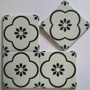 Gạch bông Trung Quốc, men mờ xương porcelain, KT 200x200mm, KL2006 (1 hộp/25 viên/1m2)