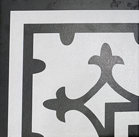 [KL2024-B] Gạch Bông Trung Quốc, men mờ xương porcelain, 200x200, góc KL2024-B (1 hộp/25 viên/1m2)