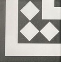 Gạch Bông Trung Quốc, men mờ xương porcelain, 200x200, góc KL2025-B (1 hộp/25 viên/1m2)