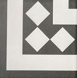 [KL2025-B] Gạch Bông Trung Quốc, men mờ xương porcelain, 200x200, góc KL2025-B (1 hộp/25 viên/1m2)