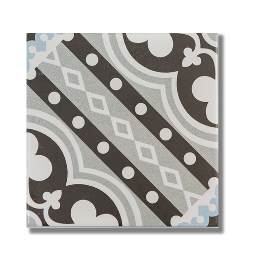 [GB_DC211] Gạch bông Trung Quốc, men mờ xương porcelain, KT 200x200mm, GB_DC211 (1 hộp/25 viên/1m2)