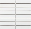 Gạch mosaic trắng mờ vỉ lưới kt 32x145mm 301(3201M)